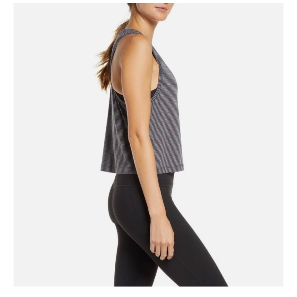 Zella Work For It Stripe Tank Top - Picture 3 of 10